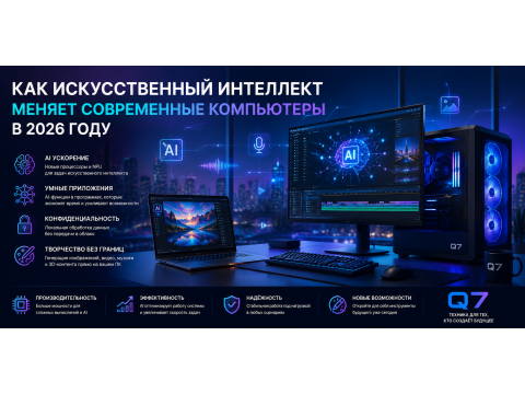Искусственный интеллект становится частью каждого современного компьютера