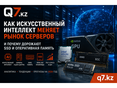Искусственный интеллект, серверы и рост цен на память: главные тенденции 2026 года